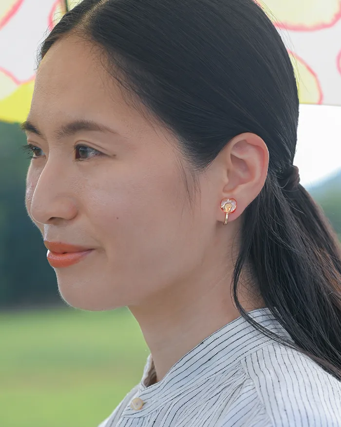 イヤリング リンゴ2